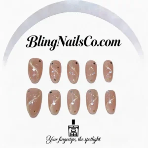 Starry Night Press-On Nails