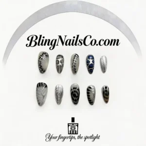 Gothic Almond Press-On Nails