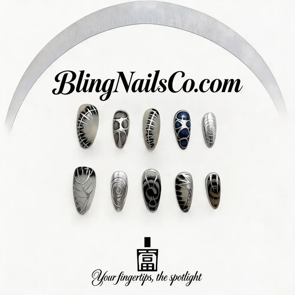 Gothic Almond Press-On Nails
